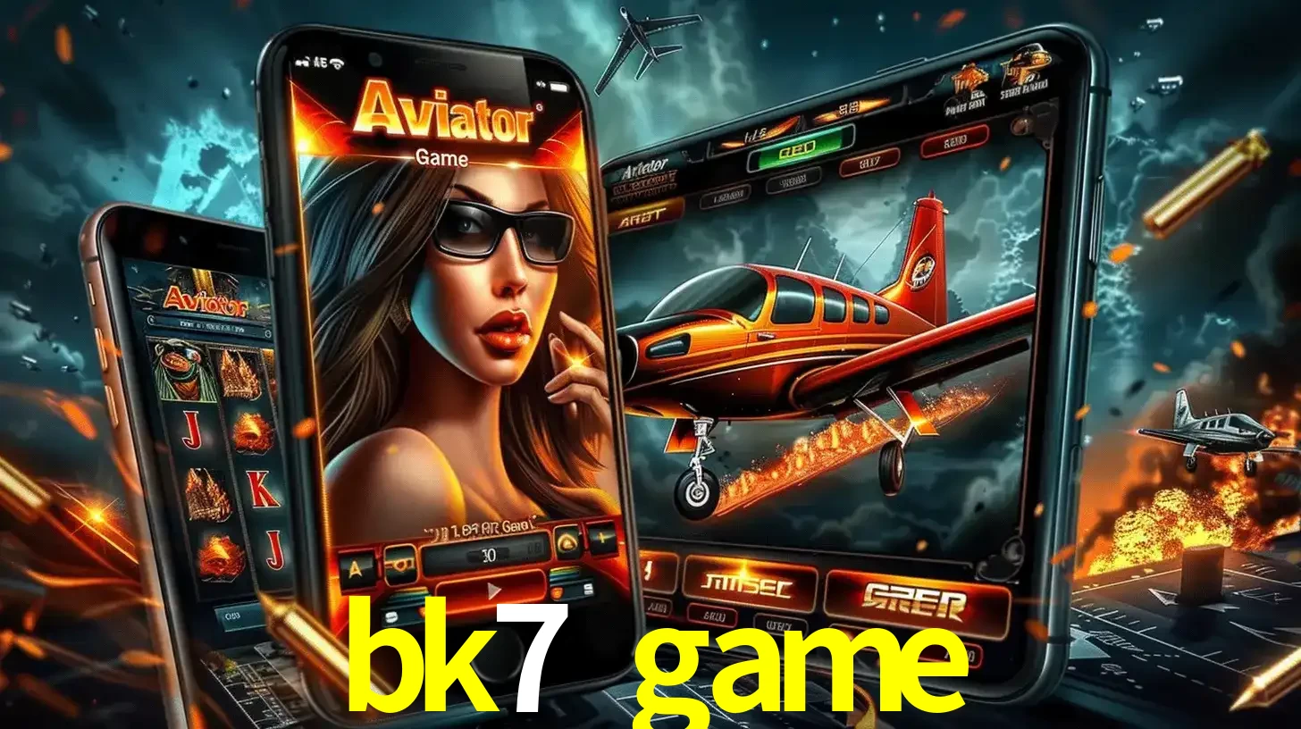 O popular jogo de apostas Aviator exibido em vários celulares e tablets, mostrando a interface emocionante e a ação de voo disponíveis para jogar agora no bk7 game.