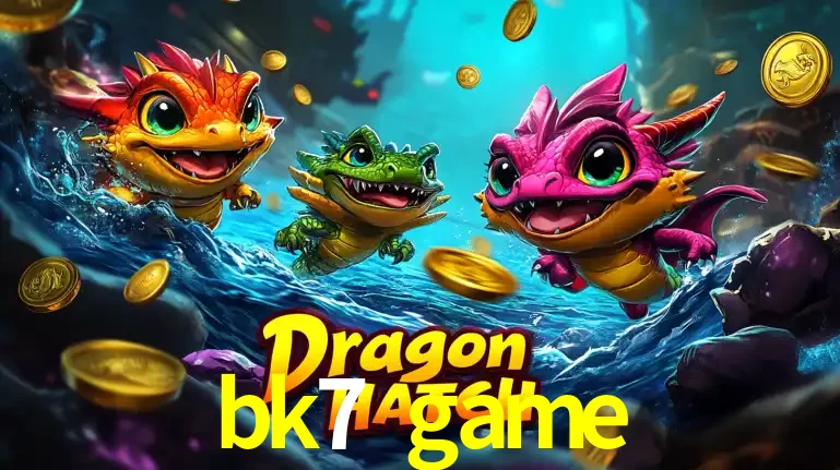 Arte promocional do jogo Dragon Hatch com três adoráveis dragões bebês nadando entre moedas de ouro, um dos slots mais divertidos para jogar no cassino bk7 game.